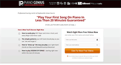 Desktop Screenshot of pianogenius.com