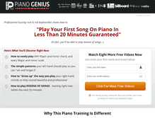 Tablet Screenshot of pianogenius.com